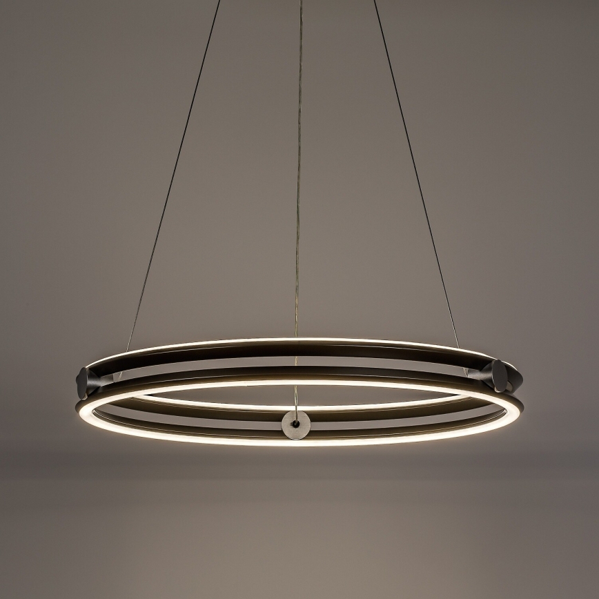 Rabalux - LED dimbare hanglamp aan kabel LED/60W/230V 3000-6500K grijs + afstandsbediening
