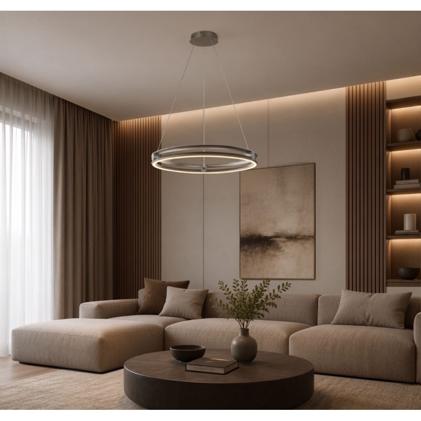Rabalux - LED suspension dimmable sur câble LED/60W/230V 3000-6500K gris + télécommande
