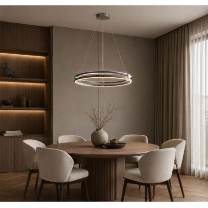 Rabalux - LED suspension dimmable sur câble LED/60W/230V 3000-6500K gris + télécommande