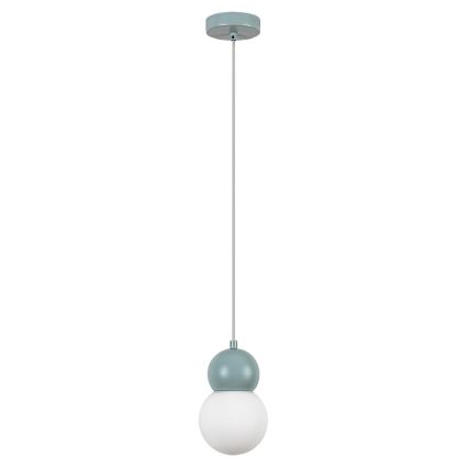 Rabalux - Hanglamp aan een koord 1xG9/38W/230V blauw