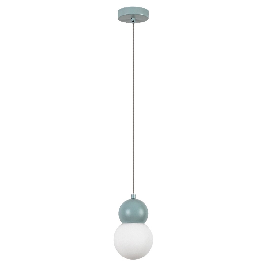 Rabalux - Hanglamp aan een koord 1xG9/38W/230V blauw