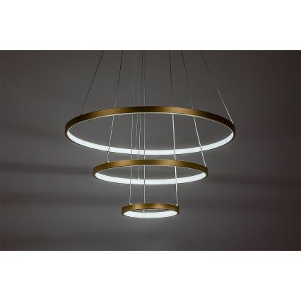 Rabalux - dimbare LED-hanglamp aan kabel LED/90W/230V 3000-6500K + afstandsbediening