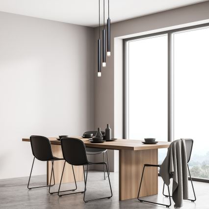 Rabalux - Hanglamp aan een koord 3xG9/5W/230V zwart