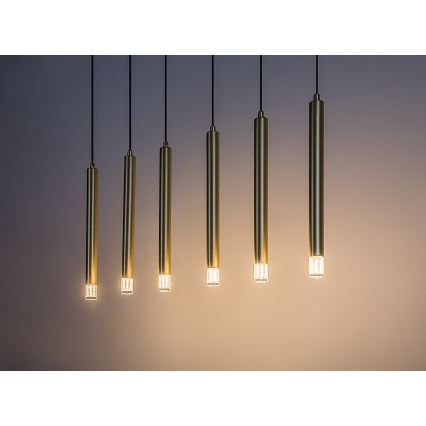Rabalux - Suspension filaire 6xG9/5W/230V doré