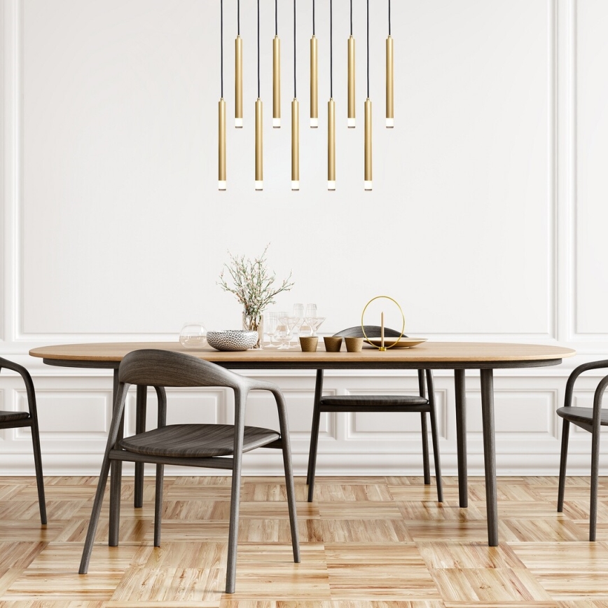Rabalux - Suspension filaire 10xG9/5W/230V doré