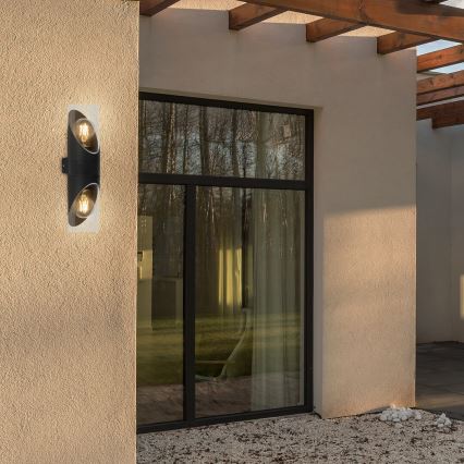 Rabalux - Applique murale d'extérieur 2xE27/28W/230V IP54