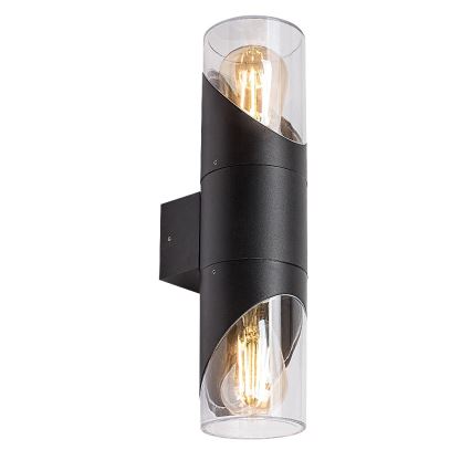 Rabalux - Wandlamp voor buiten 2xE27/28W/230V IP54