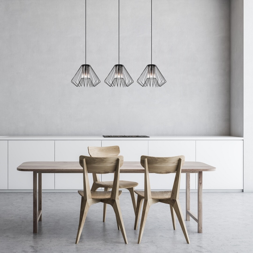 Rabalux - Hanglamp aan een koord 3xE27/40W/230V