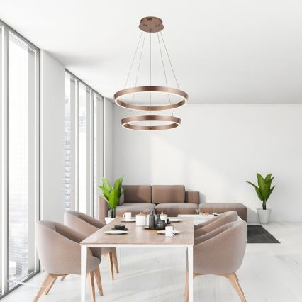 Rabalux - LED dimbare hanglamp aan kabel LED/45W/230V 3000-6500K + afstandsbediening