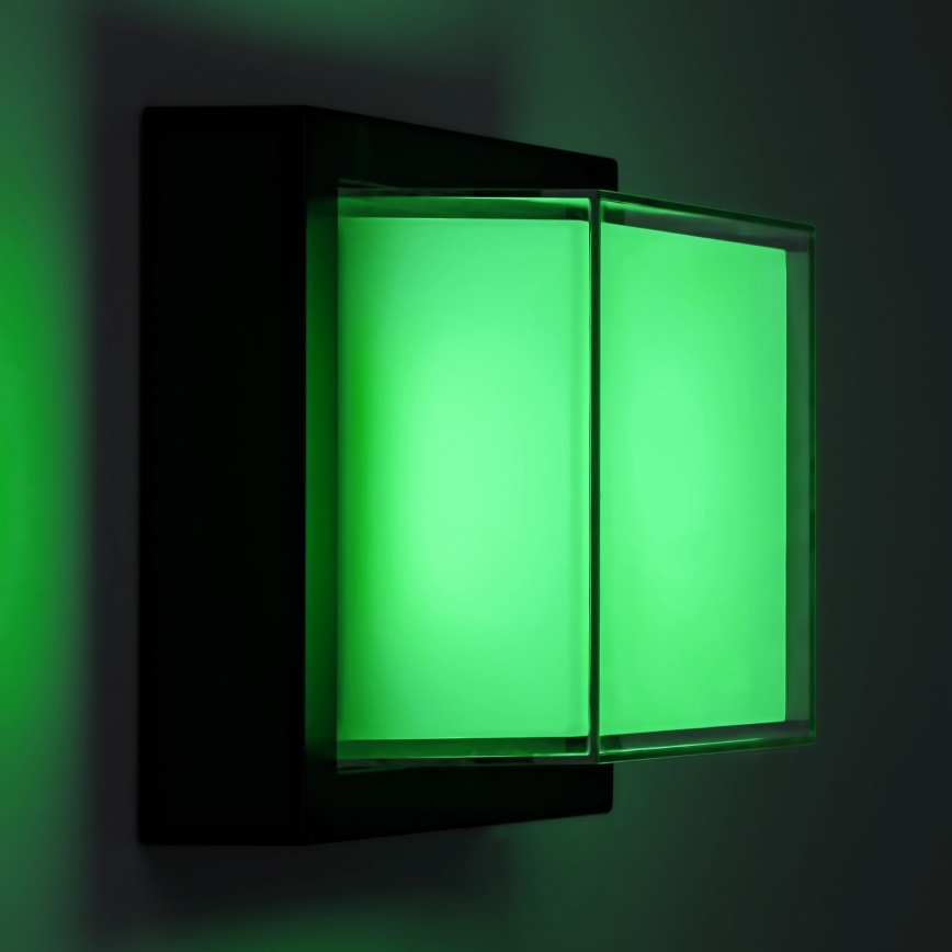 Rabalux - LED RGBW Wandlamp voor buiten LED/10W/230V IP54 Wi-Fi Tuya