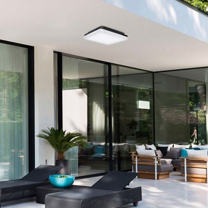 Rabalux - LED-plafondlamp voor de badkamer LED/24W/230V IP54 28x28 cm