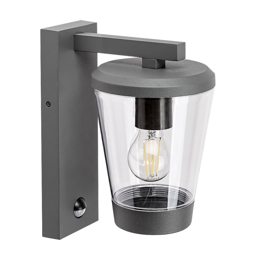 Rabalux - Applique murale extérieure avec détecteur de mouvement 1xE27/40W/230V IP44