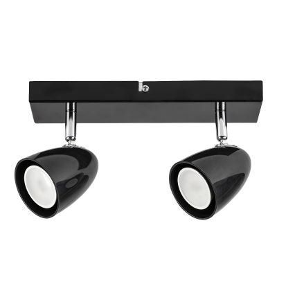 Rabalux - Spot 2xGU10/5W/230V zwart