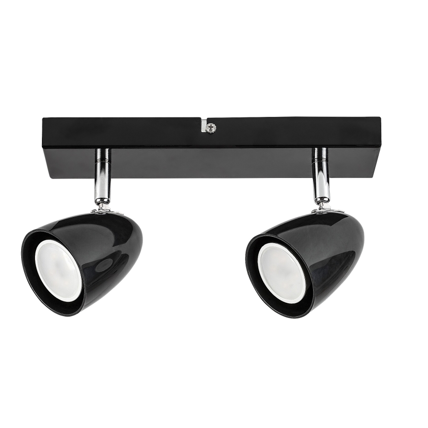 Rabalux - Spot 2xGU10/5W/230V zwart