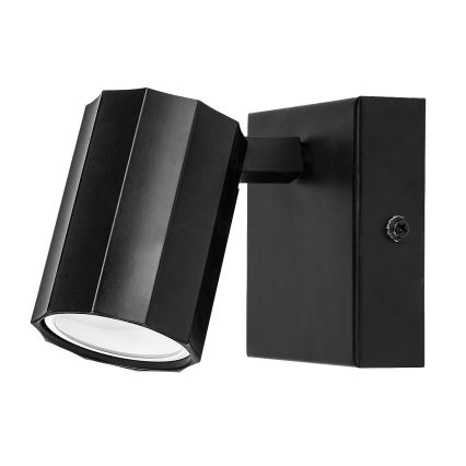 Rabalux - Wandspot 1xGU10/5W/230V zwart