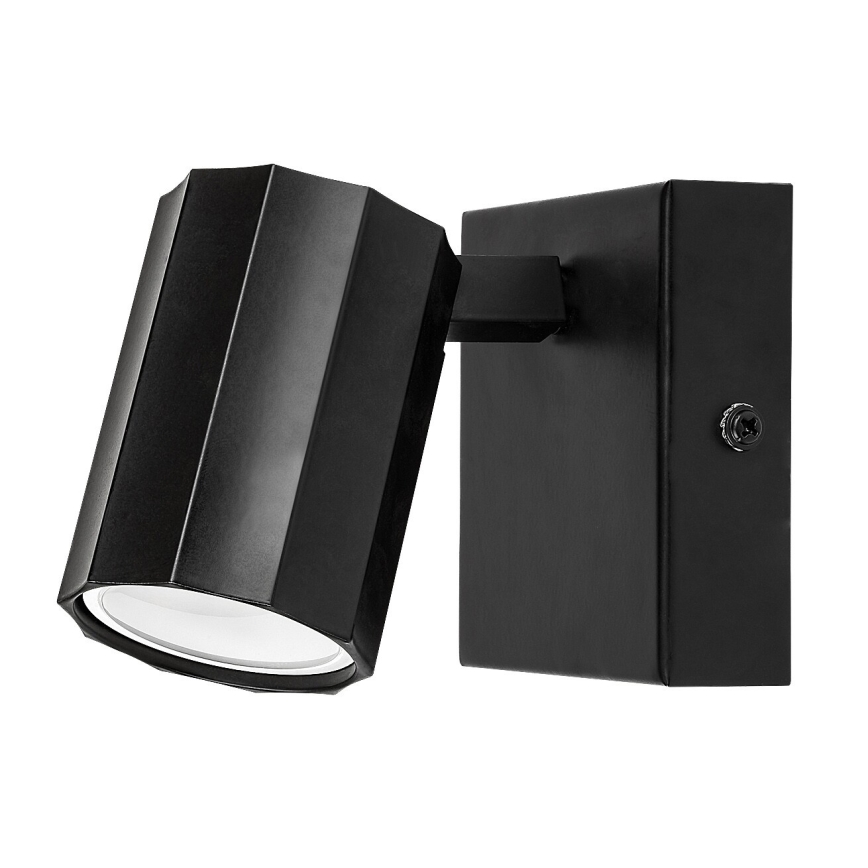 Rabalux - Wandspot 1xGU10/5W/230V zwart