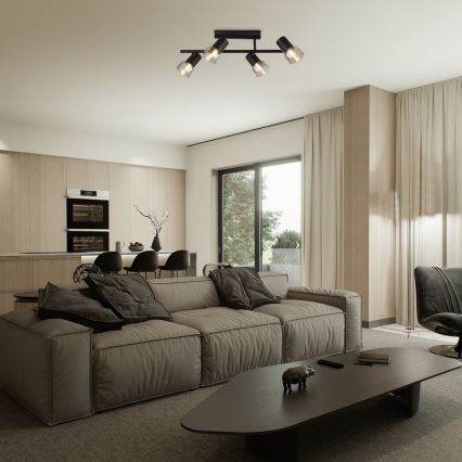 Rabalux - Bevestigde hanglamp 4xE14/15W/230V