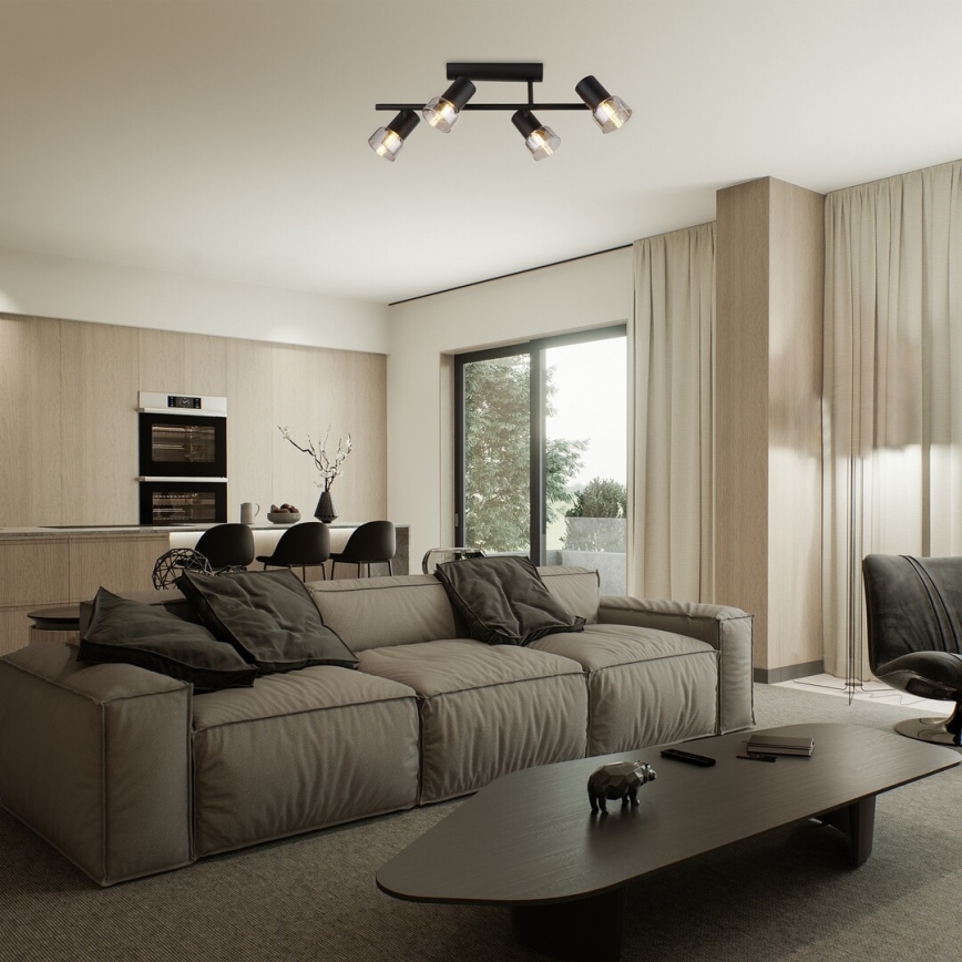 Rabalux - Bevestigde hanglamp 4xE14/15W/230V