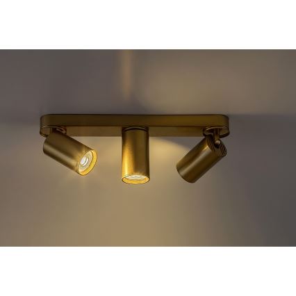 Rabalux - Spot 3xGU10/5W/230V doré
