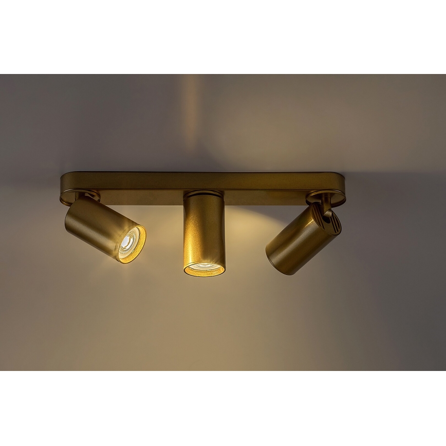 Rabalux - Spot 3xGU10/5W/230V doré