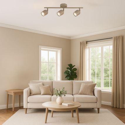 Rabalux - Spotlamp 3xGU10/15W/230V beige