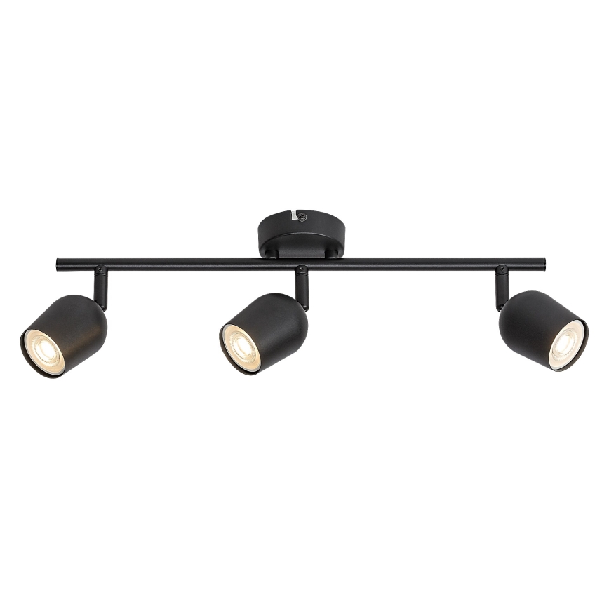 Rabalux - Spot 3xGU10/15W/230V noir