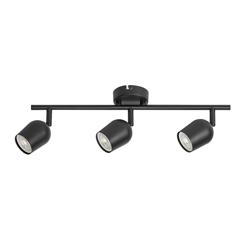 Rabalux - Spot 3xGU10/15W/230V noir