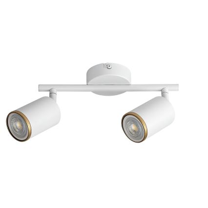 Rabalux - Plafondspot 2x GU10/15W/230V wit