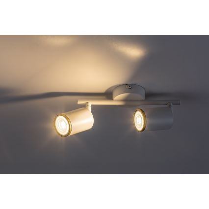 Rabalux - Spot 2xGU10/15W/230V blanc