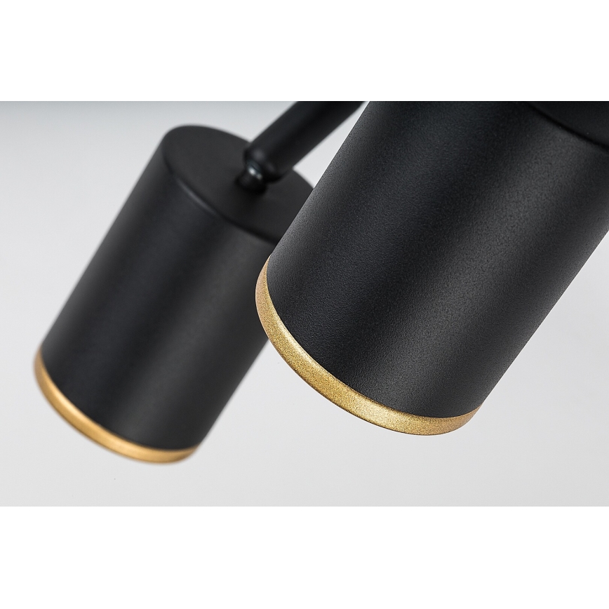 Rabalux - Spotlamp 2xGU10/15W/230V zwart