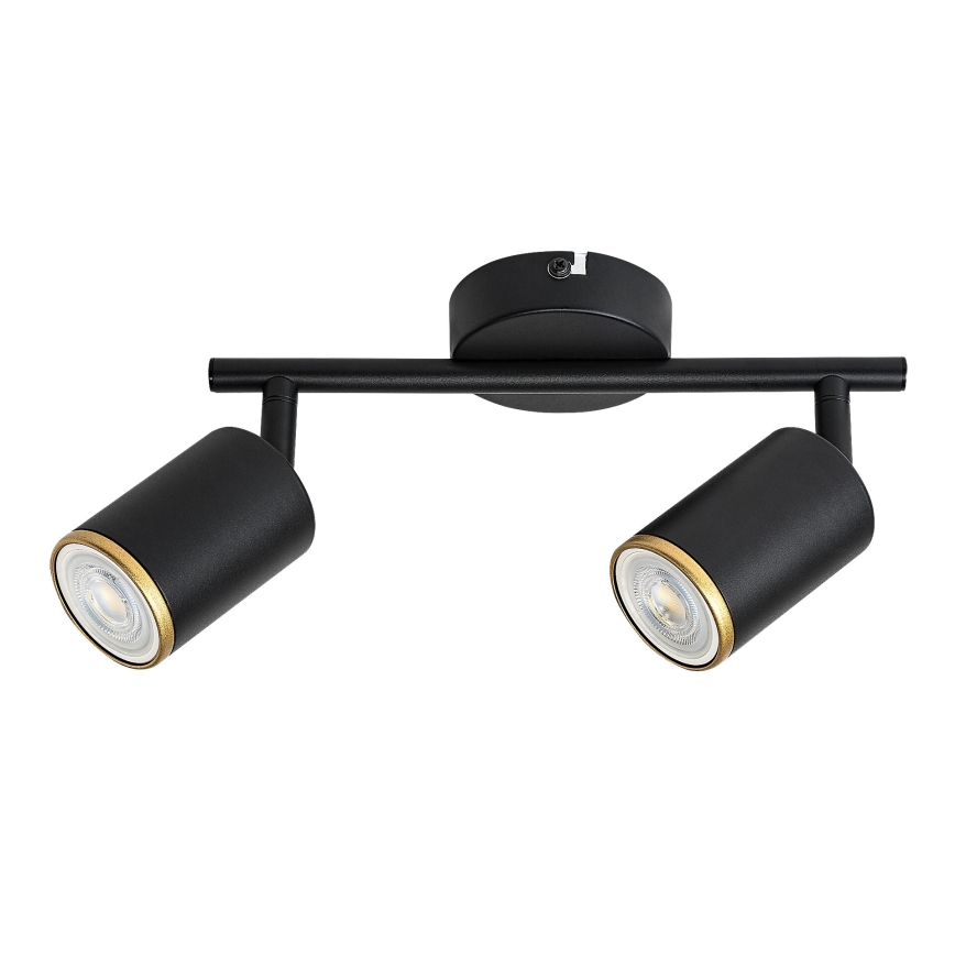 Rabalux - Spotlamp 2xGU10/15W/230V zwart
