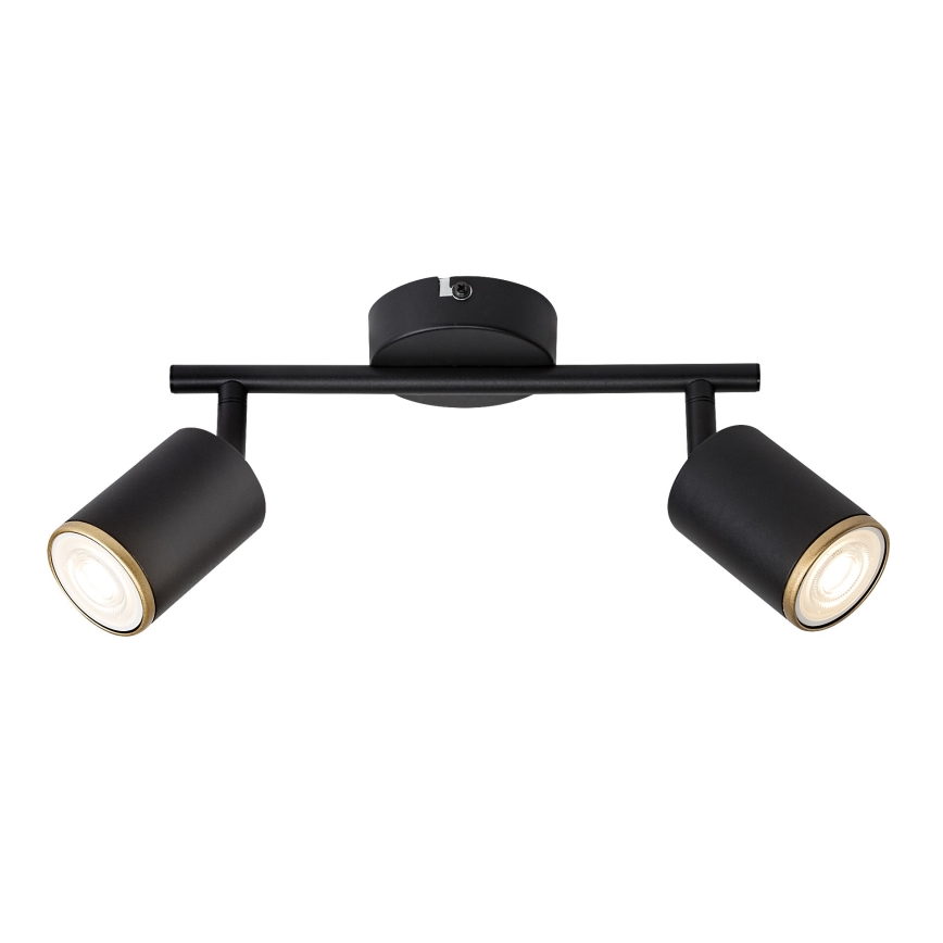 Rabalux - Spot 2xGU10/15W/230V noir