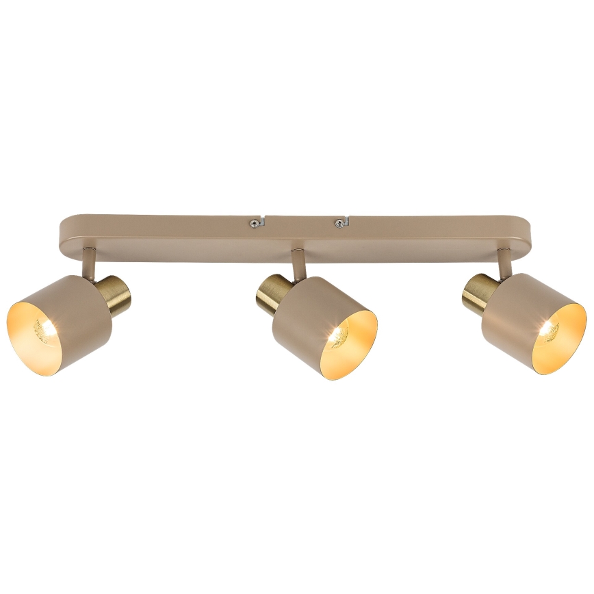 Rabalux - Spot orientable 3xE14/10W/230V beige