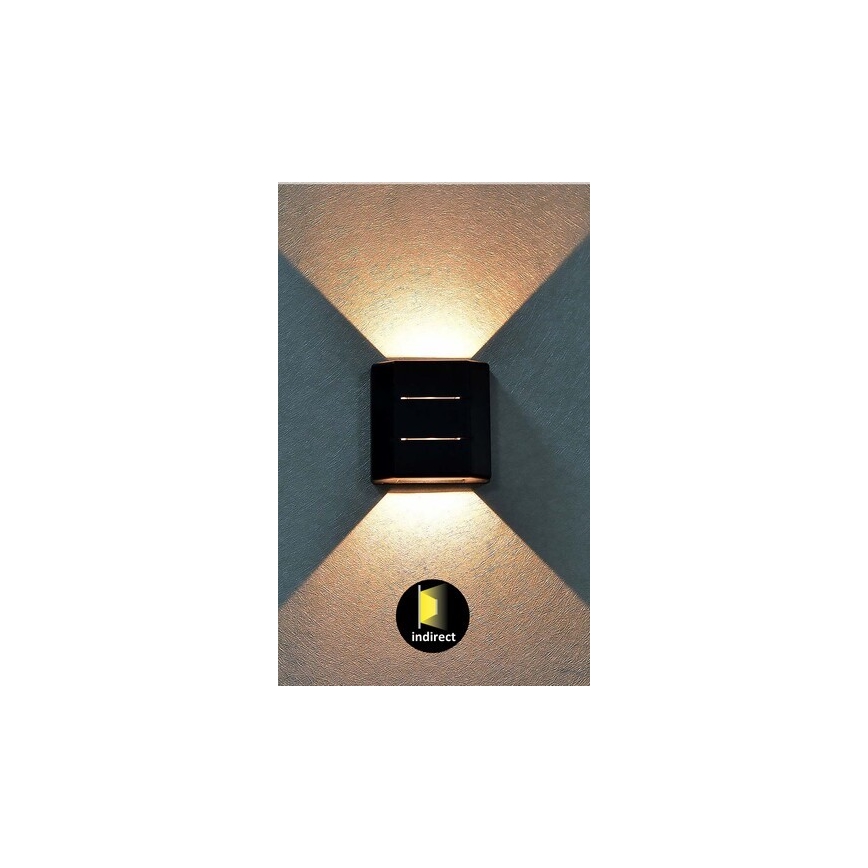 Rabalux - Applique murale d'extérieur LED/6W/230V IP54 noire