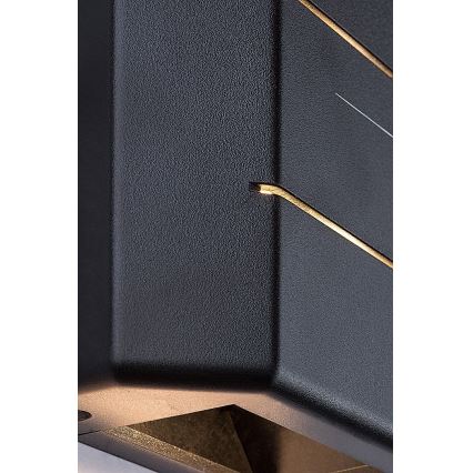 Rabalux - Applique murale d'extérieur LED/6W/230V IP54 noire
