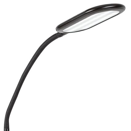 Rabalux - Lampadaire tactile à intensité variable LED/10W/230V 3000K-6000K noir