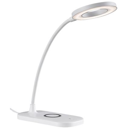 Rabalux - LED dimbare touch tafellamp met draadloos opladen LED/5W/5V 2700-6000K wit