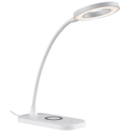 Rabalux - Lampe de table tactile à intensité variable avec charge sans fil LED/5W/5V 2700-6000K blanc