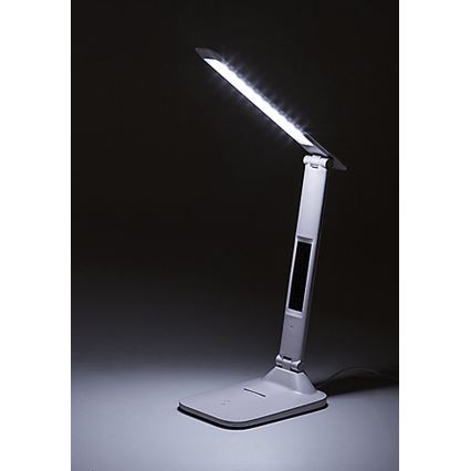 Rabalux - LED dimbare bureaulamp met display LED/5W/5V 2600mAh 3000-6000K