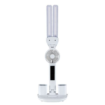 Rabalux - Dimbare LED-tafellamp met ventilator en display LED/7W/5V 3000/4000/6500K