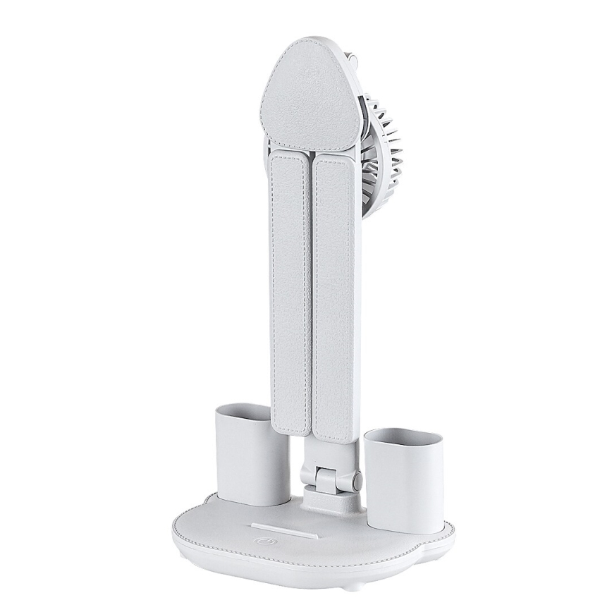 Rabalux - Dimbare LED-tafellamp met ventilator en display LED/7W/5V 3000/4000/6500K