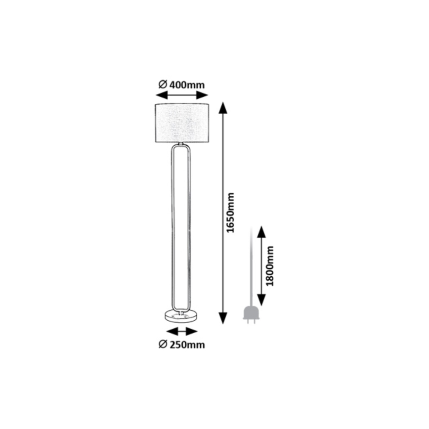 Rabalux - Lampadaire 1xE27/60W/230V