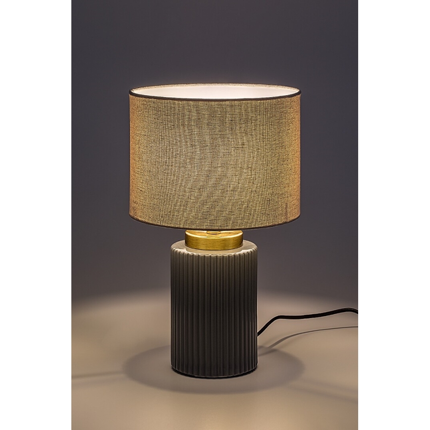 Rabalux - Lampe de table 1xE14/40W/230V grise