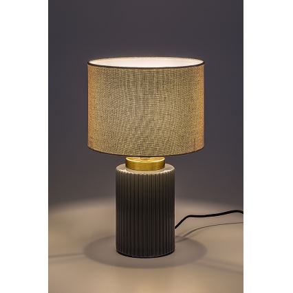 Rabalux - Tafellamp 1xE14/40W/230V grijs