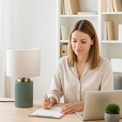 Rabalux - Lampe de table 1xE14/40W/230V verte