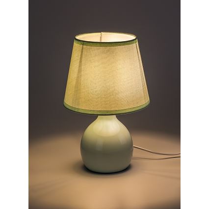 Rabalux - Lampe de table 1xE14/40W/230V vert menthe