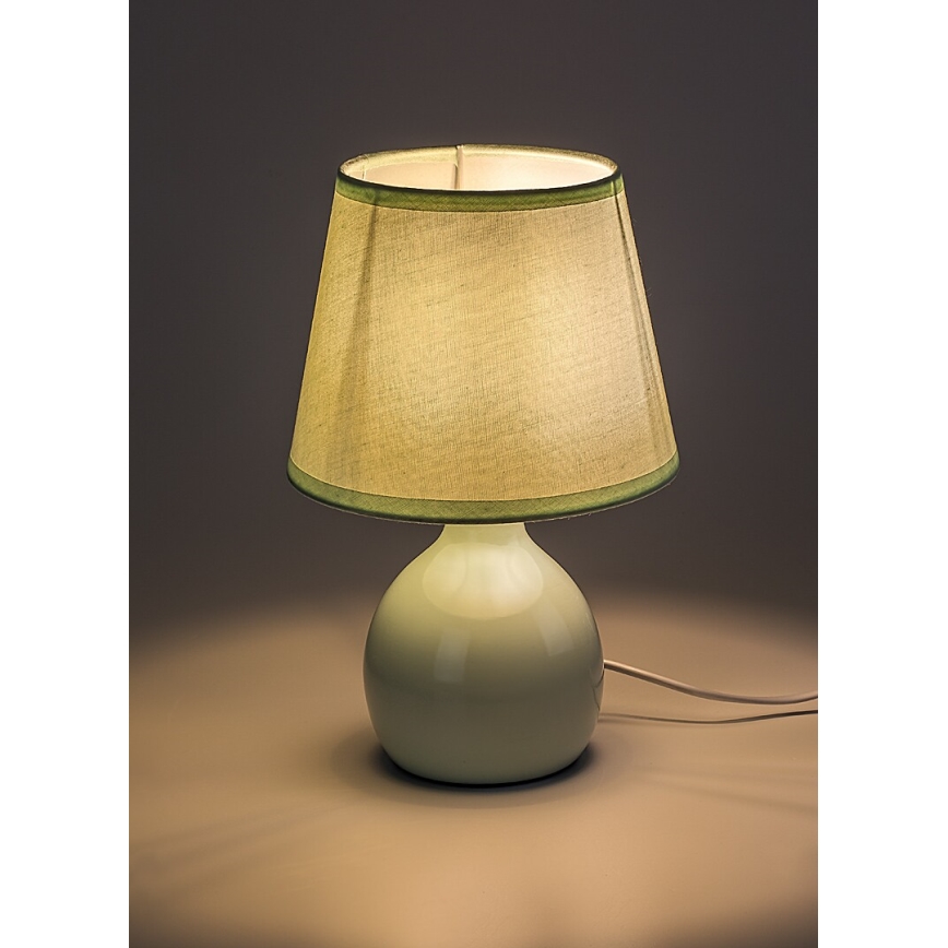 Rabalux - Lampe de table 1xE14/40W/230V vert menthe