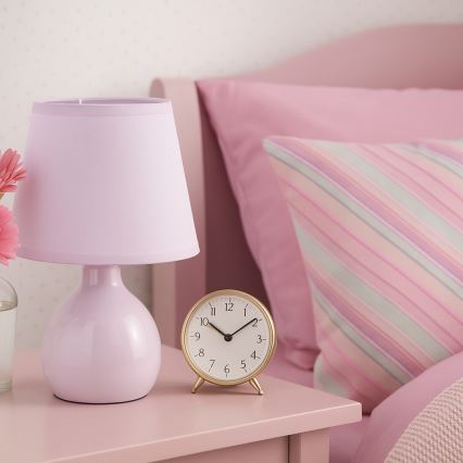 Rabalux - Lampe de table 1xE14/40W/230V rose