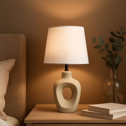 Rabalux - Lampe de table 1xE14/25W/230V beige