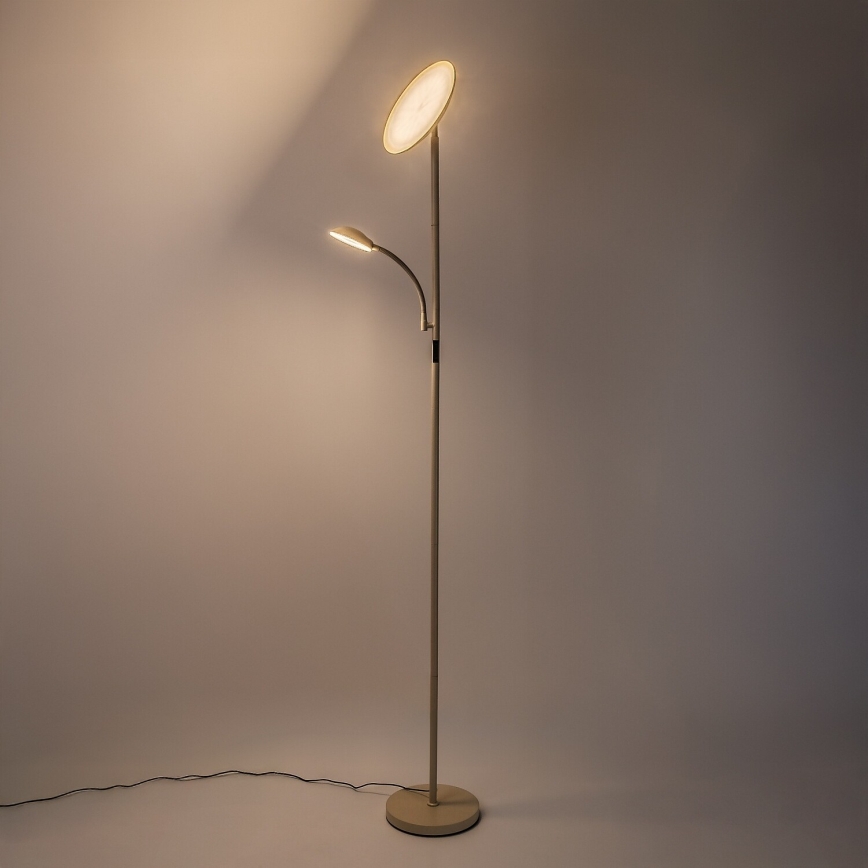 Rabalux - Lampadaire dimmable LED/23W/230V 3000/4200/6500 beige